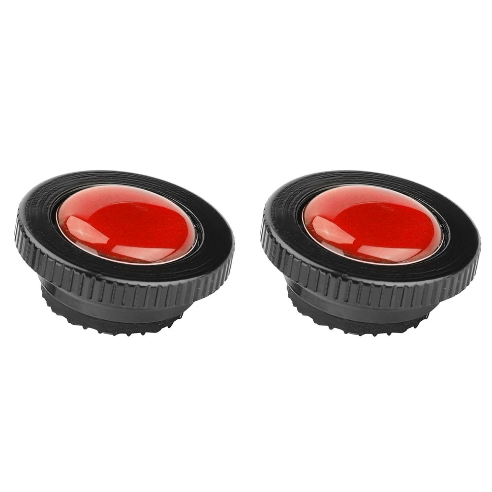 2pcs Quick Release Plate Mini Aluminium Alloy Round Camera Screw Tripod Mount Head Rapid Adapter 1/4 inch Screw for Compact Action Tripod Red