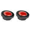 2pcs Quick Release Plate Mini Aluminium Alloy Round Camera Screw Tripod Mount Head Rapid Adapter 1/4 inch Screw for Compact Action Tripod Red view 1