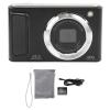 48MP Digital Camera with 16X Digital Zoom, Autofocus, 4K Video Recording, Display, Small Digital Camera, Lightweight, for Vlogging, Selfies, Recording (Black) view 1