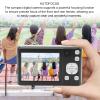 48MP Digital Camera with 16X Digital Zoom, Autofocus, 4K Video Recording, Display, Small Digital Camera, Lightweight, for Vlogging, Selfies, Recording (Black) view 2