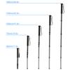 Monopod With Feet, C-222+M-1 5 Sections Carbon Fiber Portable Telescopic Monopod Tripod Camera Monopod With Storage Bag Hex Wrench Cushion for DSLR Camera view 3