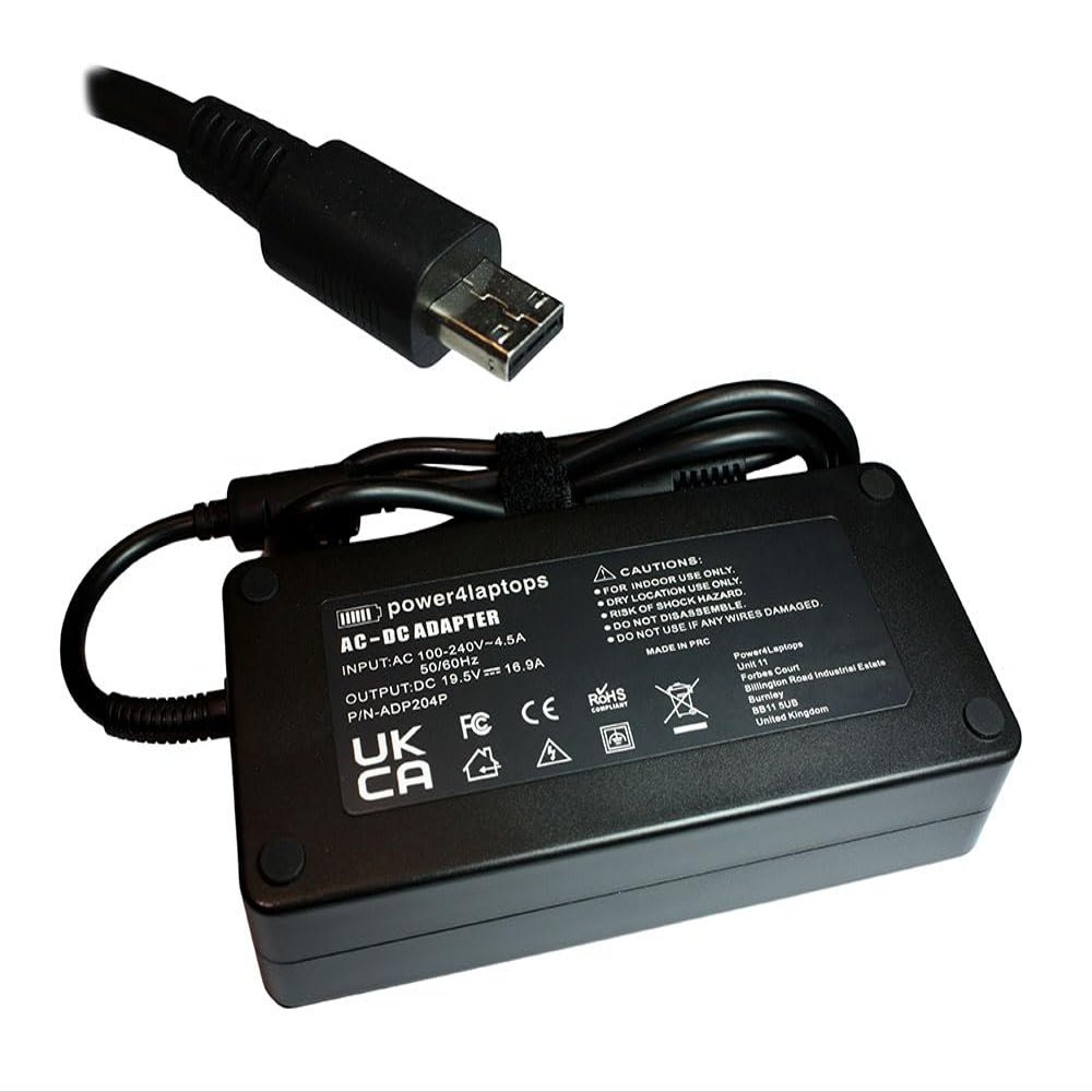 Power4Laptops AC Adapter Laptop Charger Power Supply Compatible with Asus GX700VO-GC009T