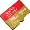 SanDisk MicroSD 512GB Extreme Memory Card (2 Pack) Works with GoPro Action Camera Hero11 Black and Hero11 Black Mini (SDSQXAV-512G-GN6MN) Bundle with 1 Everything But Stromboli MicroSDXC Card Reader view 4