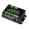 3-Port USB Hub, USB Extender with Industrial Grade RTL8152B Chip & 100M Ethernet Port Connector view 1
