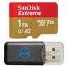 SanDisk 1TB Extreme Memory Card Compatible with GoPro Action Camera Hero 11 Black and Hero11 Black Mini (SDSQXAV-1T00-GN6MN) V30 UHS-I C10 Bundle with 1 Everything But Stromboli MicroSDXC Card Reader view 1