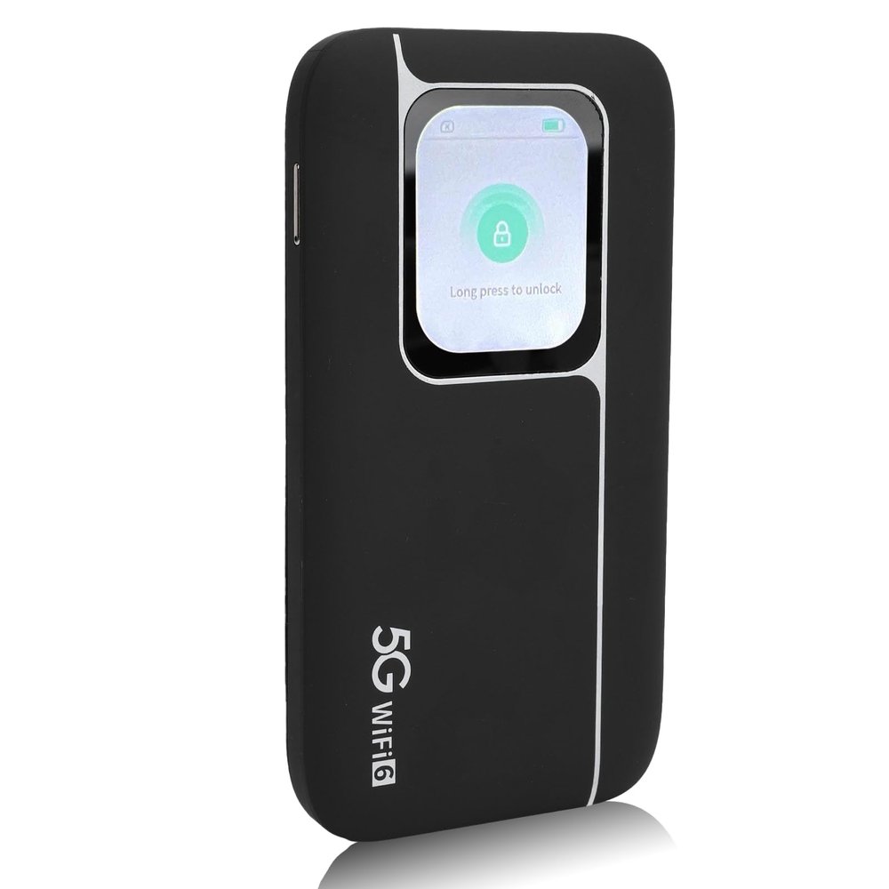5G Mobile Wi Fi Hotspots, Portable Travel Router Supports 16 Users at The Same Time, 7100mAh Large Battery, Pocket Wi Fi Device for Secure Internet at Home Or Everywhere You