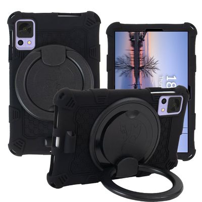 AKNICI Case for DOOGEE T20 Mini Pro/T20 Mini, ALLDOCUBE iPlay 60 Mini Pro/iPlay 50 Mini/iPlay 50 Mini Pro/iPlay50 Mini Pro NFE, TCL TAB 8, Onn 8 2024, 360 Rotating Adjustable Kickstand/Handle, Black