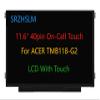 11.6" Touch Screen Replacement for Acer Travelmate Spin B1 TMB118-G2-R Series LCD Display Panel 40 pins 60 Hz (HD 1366 x 768 Touch) NV116WHM-T03/B116XAK01.1 view 1