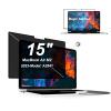 TYLGDSGS Privacy Screen MacBook Air 15 Inch (2023, M2 Chip), Magnetic Removable Anti Blue Light Glare Filter Screen Protector for Mac Laptop. Model: A2941 view 1