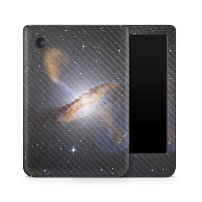 Carbon Fiber E-Reader Skin Compatible with Kobo Clara Colour (2024) - Centaurus - Premium 3M Vinyl Protective Wrap Decal Cover - Easy to Apply | Crafted in The USA by MightySkins