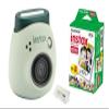 Fujifilm Instax Pal Digital Camera with 20 Fujifilm Prints (Pistachio Green) view 1