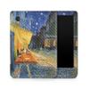 Carbon Fiber E-Reader Skin Compatible with Kobo Clara Colour (2024) - Cafe Terrace at Night - Premium 3M Vinyl Protective Wrap Decal Cover - Easy to Apply | Crafted in The USA by MightySkins view 1