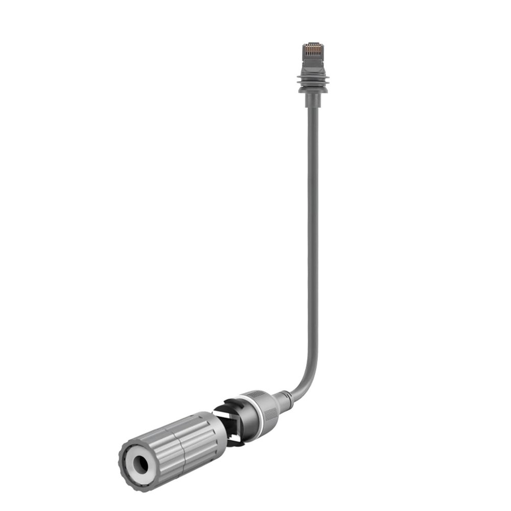 VBESTLIFE Adapter for Cable, SPX to RJ45 Connector for Rectangular Satellite V3, IP68 Water Ethernet Cable Adapter for Gen 3 Dish Router (2M)