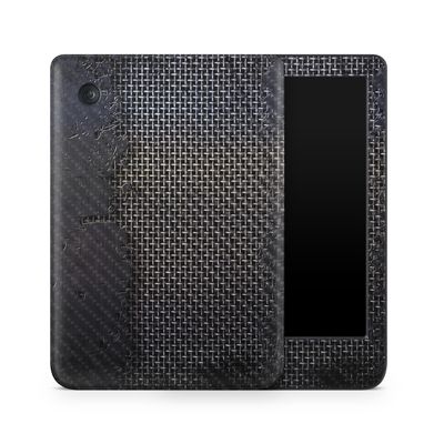 Carbon Fiber E-Reader Skin Compatible with Kobo Clara Colour (2024) - Ripped - Premium 3M Vinyl Protective Wrap Decal Cover - Easy to Apply | Crafted in The USA by MightySkins