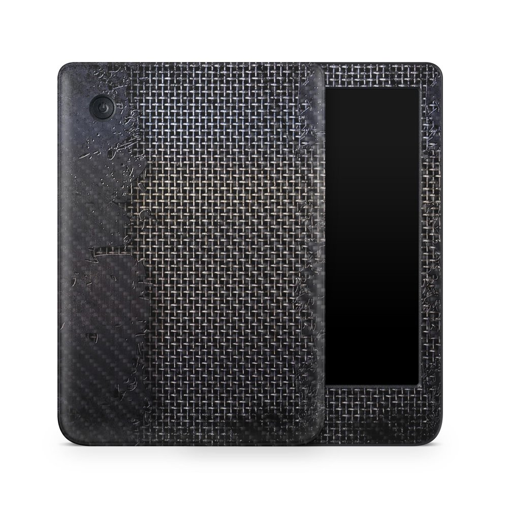 Carbon Fiber E-Reader Skin Compatible with Kobo Clara Colour (2024) - Ripped - Premium 3M Vinyl Protective Wrap Decal Cover - Easy to Apply | Crafted in The USA by MightySkins