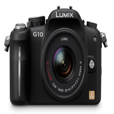 Panasonic Lumix DMC-G10 12.1 MP Live MOS Mirrorless Digital Camera with 14-42mm Lumix G Vario f/3.5-5.6 MEGA OIS Lens (Renewed)