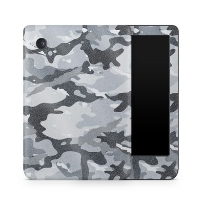 Glossy Glitter E-Reader Skin Compatible with Kobo Clara Colour (2024) - Gray Camouflage - Premium 3M Vinyl Protective Wrap Decal Cover - Easy to Apply | Crafted in The USA by MightySkins