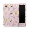 Carbon Fiber E-Reader Skin Compatible with Kobo Clara Colour (2024) - Bunny Bunches - Premium 3M Vinyl Protective Wrap Decal Cover - Easy to Apply | Crafted in The USA by MightySkins view 1