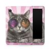 Glossy Glitter E-Reader Skin Compatible with Kobo Clara Colour (2024) - Galaxy Cat - Premium 3M Vinyl Protective Wrap Decal Cover - Easy to Apply | Crafted in The USA by MightySkins view 1