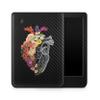 Carbon Fiber E-Reader Skin Compatible with Kobo Clara Colour (2024) - Spring Heart - Premium 3M Vinyl Protective Wrap Decal Cover - Easy to Apply | Crafted in The USA by MightySkins view 1