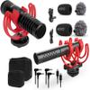Movo VXR10-PRO and X1-Mini Shotgun Microphone Bundle for Cameras, iPhone, DSLRs, and More view 1