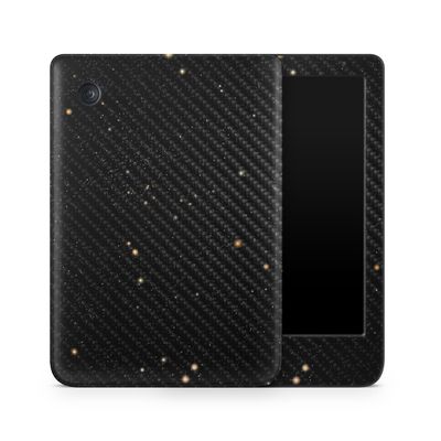 Carbon Fiber E-Reader Skin Compatible with Kobo Clara Colour (2024) - Deep Space - Premium 3M Vinyl Protective Wrap Decal Cover - Easy to Apply | Crafted in The USA by MightySkins