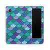 Carbon Fiber E-Reader Skin Compatible with Kobo Clara Colour (2024) - Blue Scales - Premium 3M Vinyl Protective Wrap Decal Cover - Easy to Apply | Crafted in The USA by MightySkins view 1