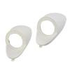 2Pcs Car Audio A Or C Pillar Tweeter Speaker Mould 2-Way Mount Bracket Spacer Adapter White Plastic New view 4