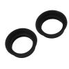 2Pcs Eyepiece Eye Cups, Eyepiece Cover Guards Foldable Soft Rubber Binocular Microscope Eyepiece Eye Guards for 28-32mm Microscope Monocular Binocular Eyepiece view 2