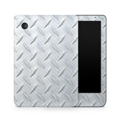 Carbon Fiber E-Reader Skin Compatible with Kobo Clara Colour (2024) - Diamond Plate - Premium 3M Vinyl Protective Wrap Decal Cover - Easy to Apply | Crafted in The USA by MightySkins