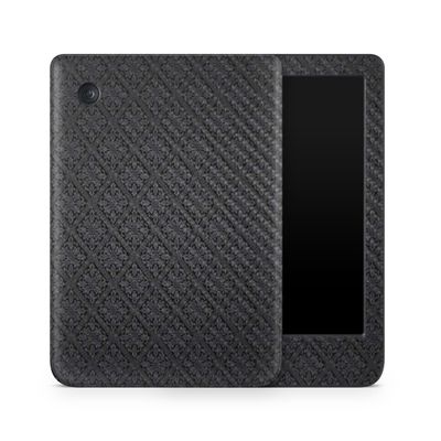 Carbon Fiber E-Reader Skin Compatible with Kobo Clara Colour (2024) - Glamorous - Premium 3M Vinyl Protective Wrap Decal Cover - Easy to Apply | Crafted in The USA by MightySkins