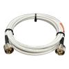 JEFA Tech Premium RG-8X Marine Grade Durable White Jacket Coax for Marine VHF Radio, Ham Radio, CB Radio, High Performance Low Loss RG8X PL-259 (20 Feet) view 1