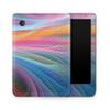 Carbon Fiber E-Reader Skin Compatible with Kobo Clara Colour (2024) - Rainbow Waves - Premium 3M Vinyl Protective Wrap Decal Cover - Easy to Apply | Crafted in The USA by MightySkins view 1