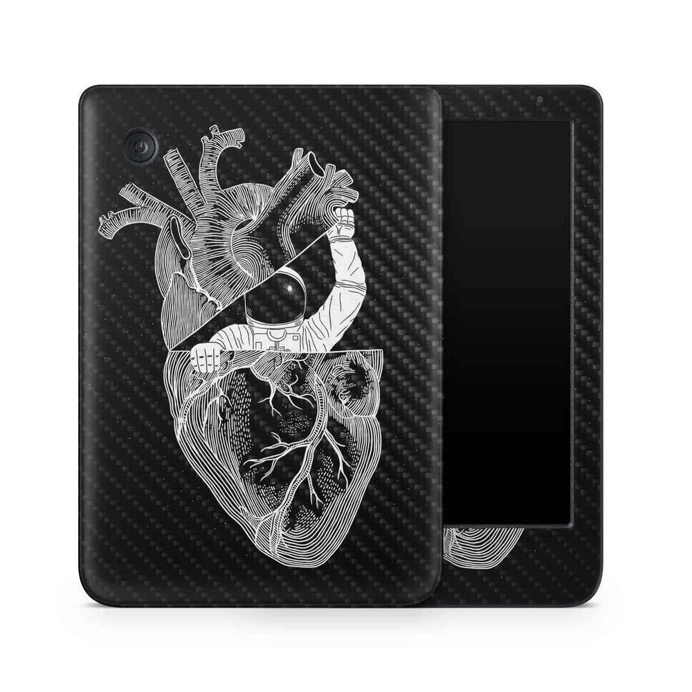 Carbon Fiber E-Reader Skin Compatible with Kobo Clara Colour (2024) - My Space - Premium 3M Vinyl Protective Wrap Decal Cover - Easy to Apply | Crafted in The USA by MightySkins