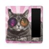 Carbon Fiber E-Reader Skin Compatible with Kobo Clara Colour (2024) - Galaxy Cat - Premium 3M Vinyl Protective Wrap Decal Cover - Easy to Apply | Crafted in The USA by MightySkins view 1