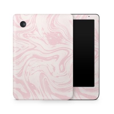Glossy Glitter E-Reader Skin Compatible with Kobo Clara Colour (2024) - Silky Pink - Premium 3M Vinyl Protective Wrap Decal Cover - Easy to Apply | Crafted in The USA by MightySkins