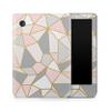 Carbon Fiber E-Reader Skin Compatible with Kobo Clara Colour (2024) - Rose Gold Polygon - Premium 3M Vinyl Protective Wrap Decal Cover - Easy to Apply | Crafted in The USA by MightySkins view 1
