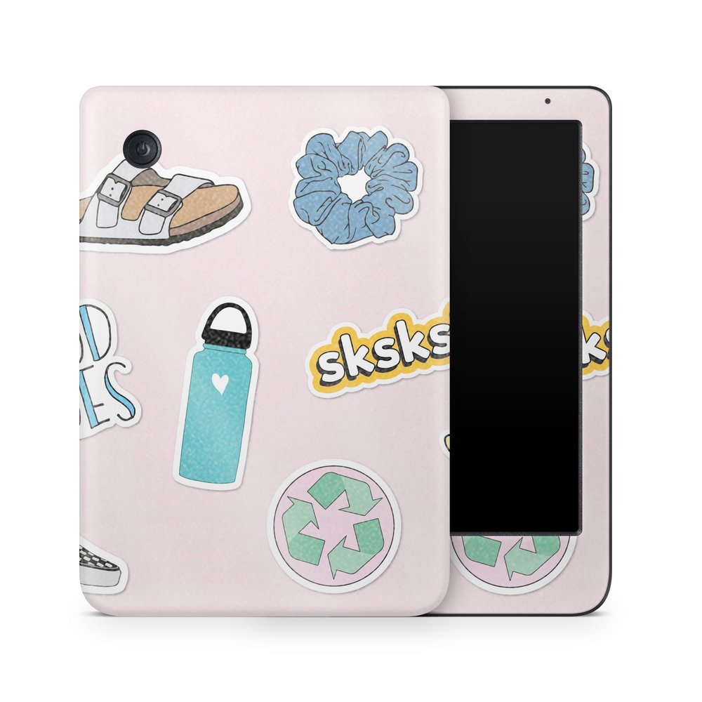 Glossy Glitter E-Reader Skin Compatible with Kobo Clara Colour (2024) - VSCO1 - Premium 3M Vinyl Protective Wrap Decal Cover - Easy to Apply | Crafted in The USA by MightySkins