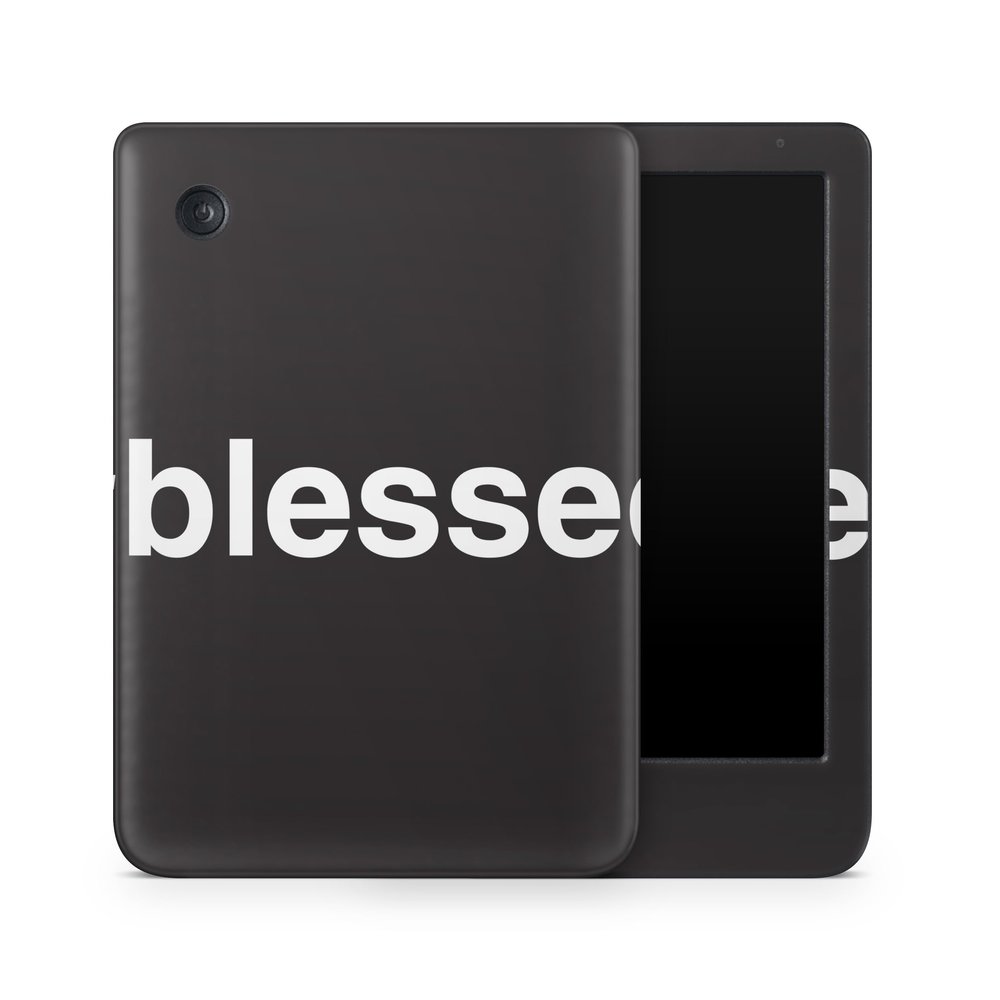 E-Reader Skin Compatible with Kobo Clara Colour (2024) - Blessed - Premium 3M Vinyl Protective Wrap Decal Cover - Easy to Apply | Crafted in The USA by MightySkins