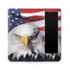 Carbon Fiber E-Reader Skin Compatible with Kobo Clara Colour (2024) - America Strong - Premium 3M Vinyl Protective Wrap Decal Cover - Easy to Apply | Crafted in The USA by MightySkins view 1