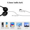 ZHENWAY 20 Pack Class Set Headphones for Kids Students School Classroom Bulk Earphones Adjustable with 3.5 mm Jack for Library Children Adults(006 Black Headphones) view 4