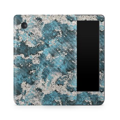 Carbon Fiber E-Reader Skin Compatible with Kobo Clara Colour (2024) - Rift - Premium 3M Vinyl Protective Wrap Decal Cover - Easy to Apply | Crafted in The USA by MightySkins