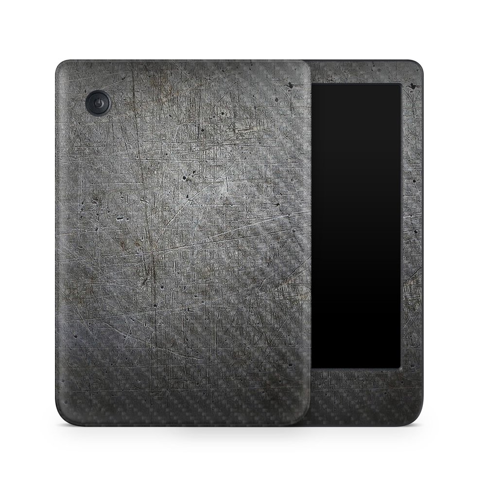 Carbon Fiber E-Reader Skin Compatible with Kobo Clara Colour (2024) - Scratched Up - Premium 3M Vinyl Protective Wrap Decal Cover - Easy to Apply | Crafted in The USA by MightySkins