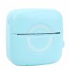 Small Lightweight Pocket Printer, Inkless Black and White Printing, for iOS and for Android with Fun Print APP (Blue) view 1