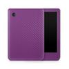 Carbon Fiber E-Reader Skin Compatible with Kobo Clara Colour (2024) - Solid Purple - Premium 3M Vinyl Protective Wrap Decal Cover - Easy to Apply | Crafted in The USA by MightySkins view 1