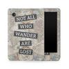 Carbon Fiber E-Reader Skin Compatible with Kobo Clara Colour (2024) - Who Wander - Premium 3M Vinyl Protective Wrap Decal Cover - Easy to Apply | Crafted in The USA by MightySkins view 1