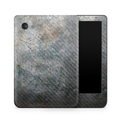 Carbon Fiber E-Reader Skin Compatible with Kobo Clara Colour (2024) - Shadow Concrete - Premium 3M Vinyl Protective Wrap Decal Cover - Easy to Apply | Crafted in The USA by MightySkins