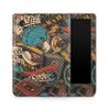 Carbon Fiber E-Reader Skin Compatible with Kobo Clara Colour (2024) - Orange Hip Hop - Premium 3M Vinyl Protective Wrap Decal Cover - Easy to Apply | Crafted in The USA by MightySkins view 1