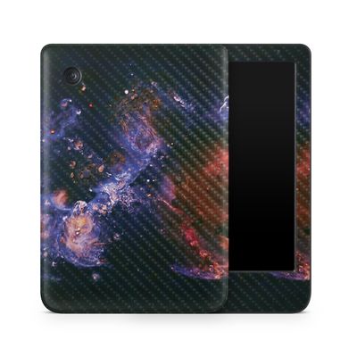 Carbon Fiber E-Reader Skin Compatible with Kobo Clara Colour (2024) - Andromeda - Premium 3M Vinyl Protective Wrap Decal Cover - Easy to Apply | Crafted in The USA by MightySkins