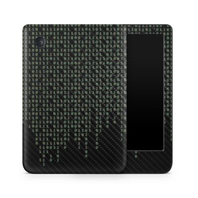 Carbon Fiber E-Reader Skin Compatible with Kobo Clara Colour (2024) - Red Pill - Premium 3M Vinyl Protective Wrap Decal Cover - Easy to Apply | Crafted in The USA by MightySkins